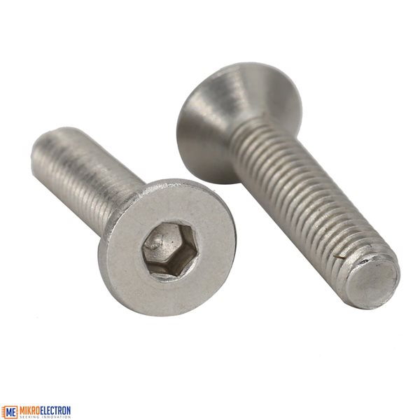 M4 Stainless Steel Bolt Hex Head Screw - Different Length |