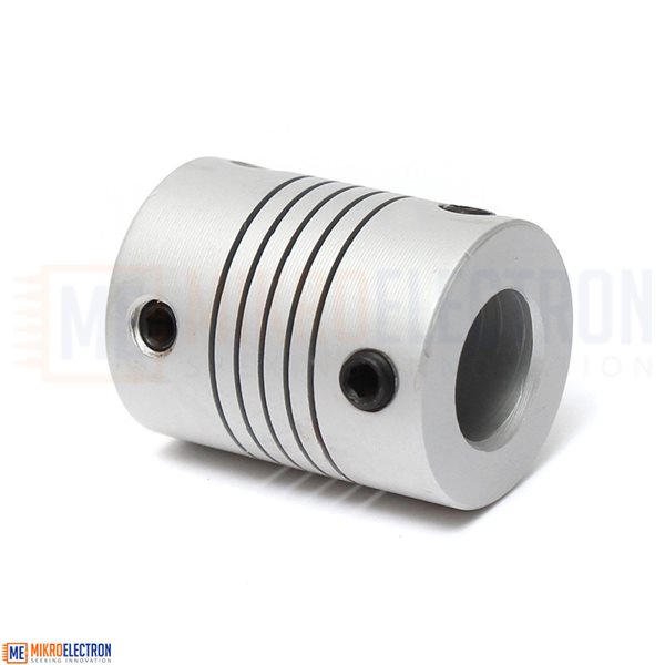 Flexible Coupler 6mm x 6.35mm |  CNC & 3D Printer Parts