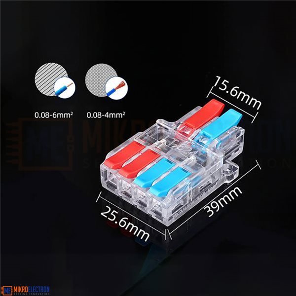 Quick Splitter 2 In 4 Out Wire Connector | E-components