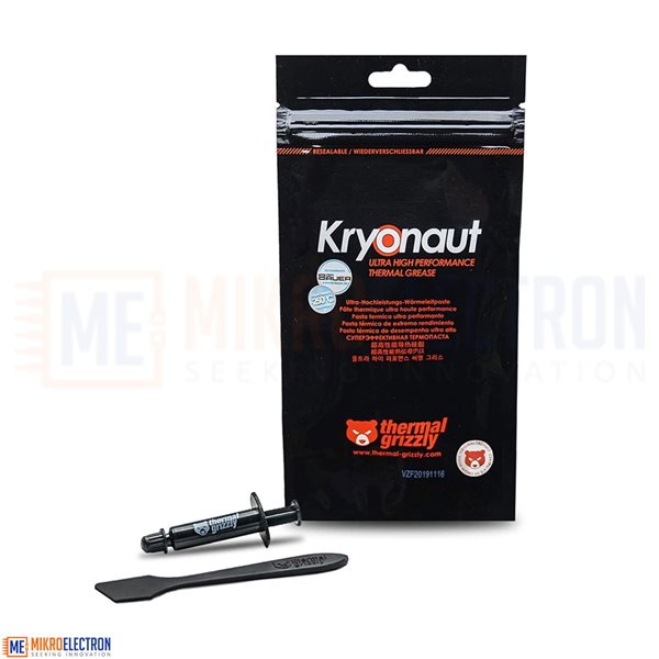 Thermal Grizzly Kryonaut Thermal Paste 1g - Mikroelectron MikroElectron is  an online electronics store in Amman