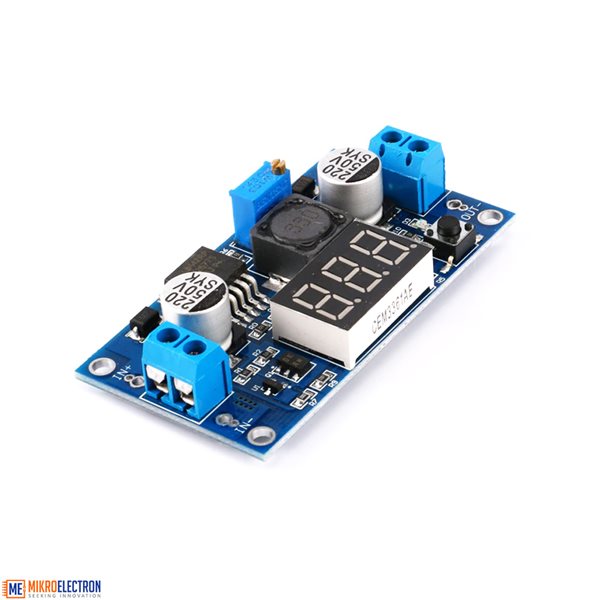 LM2577 DC-DC Boost Step Up Module 3A with display - Mikroelectron