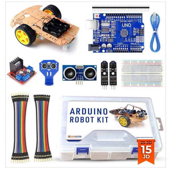 Робот-шасси для Arduino